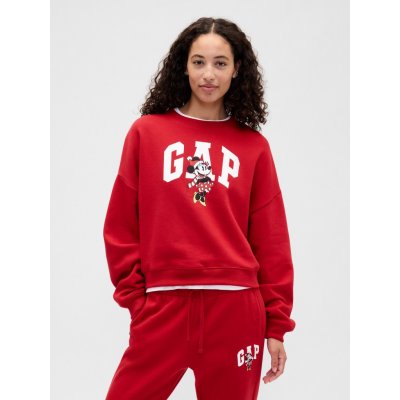 Oversize mikina Gap & Disney Červená – Zboží Mobilmania
