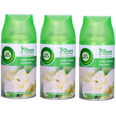 Air Wick Freshmatic Osvěžovač vzduchu White Flowers pro prodejní automaty 3 x 250 ml – Zbozi.Blesk.cz