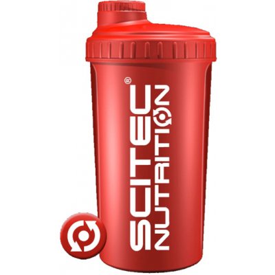 Scitec Šejkr 700ml - červený – Zboží Mobilmania