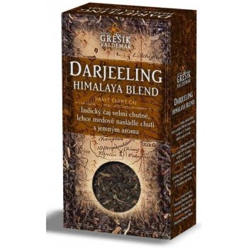 Grešík Čaje 4 světadílů černý čaj Darjeeling Himalaya Blend 70 g