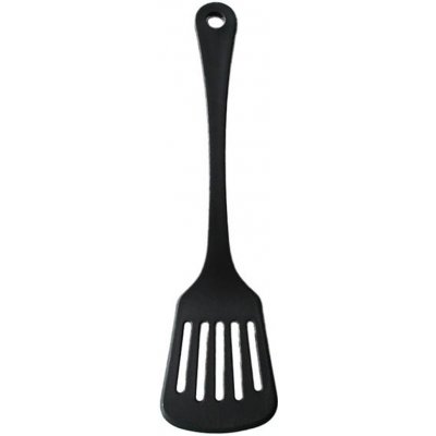 TORO Plastová děrovaná obracečka KITCHISIMO Nero 31cm – Sleviste.cz