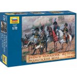 Zvezda Model Kit figurky 8080 – FRENCH NAPOLEONIC HQ STAFF CF 32-8080 1:72 – Zboží Dáma