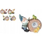 Solární lampa zahradní trpaslík figurka ozdobná dekorace 10x14 cm – Hledejceny.cz