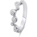 Brilio Silver stříbrný se zirkony RI060W – Zboží Dáma