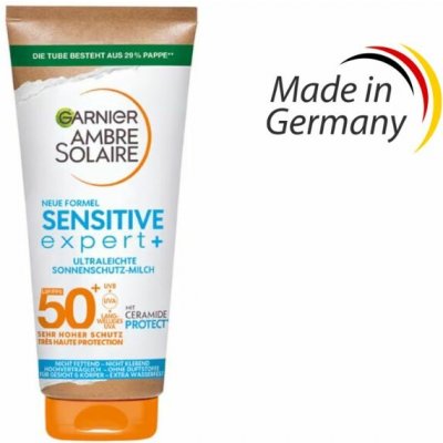 Garnier Ambre Solaire Sunmilk opalovací krém SPF 50+ 175 ml – Sleviste.cz