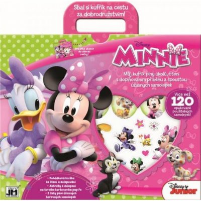 Jiri Models Kufřík zábavný Disney Minnie Mouse set s pohádkovou knížkou od  169 Kč - Heureka.cz