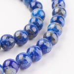 NUBIO Přírodní lapis lazuli - korálky, modré, 8 mm – Sleviste.cz