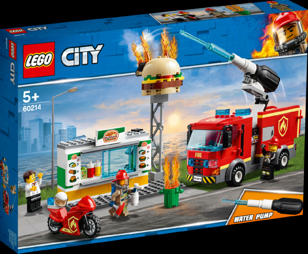 LEGO® City 60214 Záchrana burgrárny od 869 Kč - Heureka.cz
