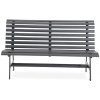 Zahradní lavice Sunfun Maja 150 x 72 x 88 cm antracit FZA40199