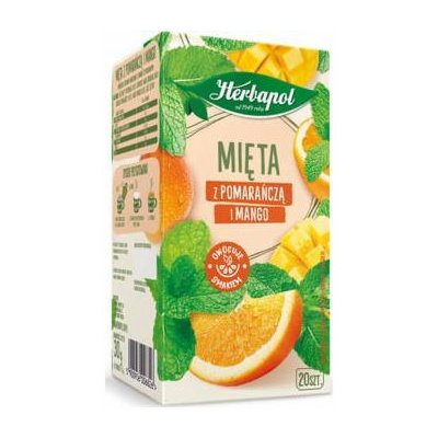 HERBAPOL Herbalist Mint s pomerančem a mangem 20 tb 35 g – Hledejceny.cz