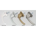 ROTO Okenní klika TWENTE s knoflíkem Barva: Bronz F4, Délka čtyřhranu: 35 mm – Zboží Mobilmania