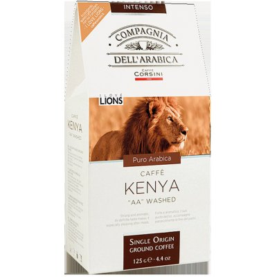 Corsini Kenya AA Washed mletá 125 g – Sleviste.cz