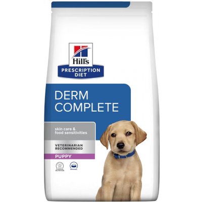 Hill’s PD Derm Complete Puppy 4 kg – Hledejceny.cz