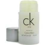 Calvin Klein CK One deostick bez obsahu hliníku 75 ml unisex