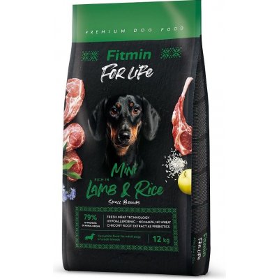 Fitmin For Life Dog Lamb & Rice Mini 12 kg – Zboží Mobilmania