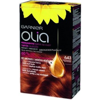 Garnier Olia 6.43 měděná tmavá barva na vlasy