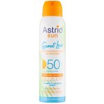 Astrid Sun Coconut Love SPF50 neviditelný suchý spray na opalování 150 ml – Sleviste.cz