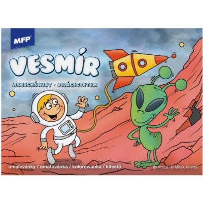 MFP Paper s.r.o. omalovánky Vesmír – Hledejceny.cz