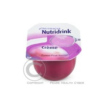 NUTRIDRINK CREME S PŘÍCHUTÍ LESNÍHO OVOCE POR SOL 4X125G