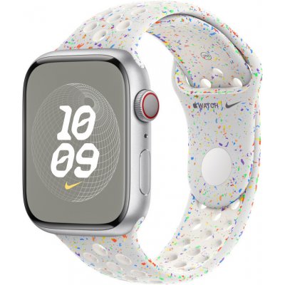 Apple Watch 45mm sportovní řemínek S/M Nike platinový MUV03ZM/A – Zboží Mobilmania