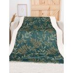 MKLuzkoviny.cz Beránková deka mikroplyš Digital Gabriela tmavě zelená 150x200 – Sleviste.cz