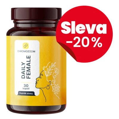 Chromozoom DAILY FEMALE 30 kapslí – Hledejceny.cz