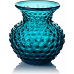 Skloglass Ručně foukaná vázička Lobelka 13cm Aquamarine Velikost: 13cm – Hledejceny.cz