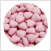 Svatební cukrovinka Čokoládová růžová srdíčka - 250 g
