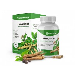 Herbs Energy Ashwagandha Extrakt z kořene 90 kapslí