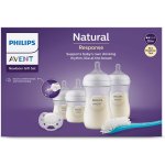 Philips Avent Novorozenecká startovní sada Anti-colic s ventilem AirFree + krém na bradavky 30 ml dárková sada – Zboží Dáma