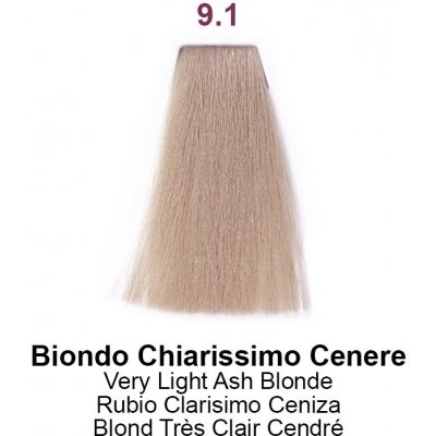 Nouvelle Hair Long barva na vlasy 9.1 velmi světlá popelavá blond 100 ml