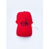 Kšíltovka Calvin Klein Jeans Red stylová s logem CK Červená