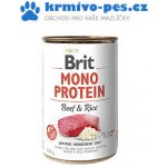 Brit Mono Protein Beef & Rice 400 g – Zbozi.Blesk.cz