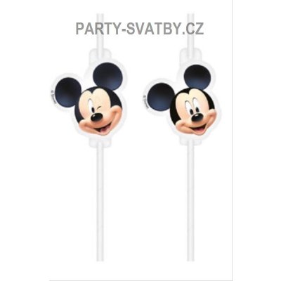Procos s.a. Party brčka Mickey Mouse 4 ks
