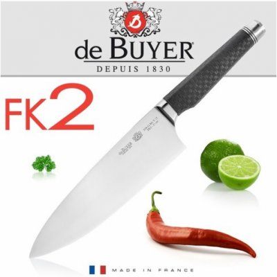 de Buyer nůž na bylinky zeleninu ači krájení plátků masa FK2 vyvažovací systém 21 cm
