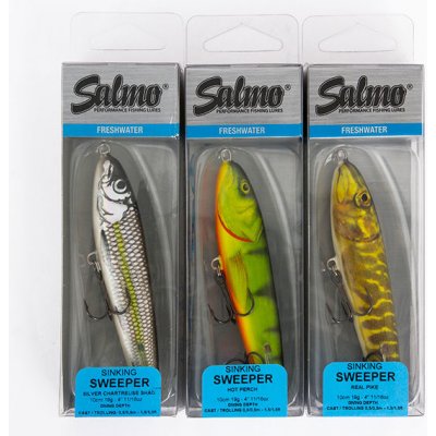 SALMO Sweeper Sinking 10cm Real Pike – Zbozi.Blesk.cz