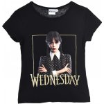 Tričko WEDNESDAY SC ye10378 černá – Sleviste.cz