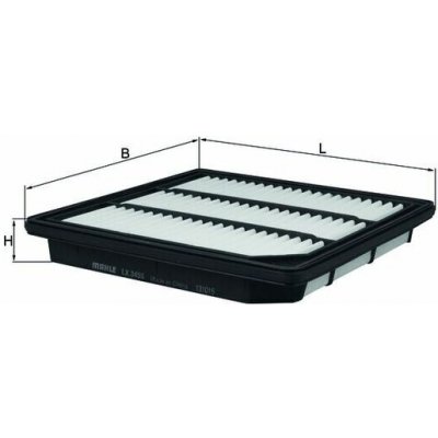 MAHLE ORIGINAL Vzduchový filtr LX3455 – Hledejceny.cz