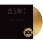 AC/DC - Back In Black Limited Gold Metallic LP – Sleviste.cz