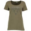 Army a lovecké tričko a košile Tričko Orbis dámská zelené se srdcem
