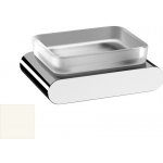 Sapho FLORI mýdlenka bílá mat/sklo satin – Zboží Mobilmania