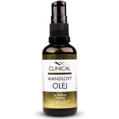 Clinical Mandlový olej za studena lisovaný 50 ml – Zboží Dáma