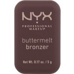 NYX Professional Makeup Buttermelt Bronzer vysoce pigmentovaný a dlouhotrvající bronzer 08 Butta Than You 5 g – Zboží Mobilmania