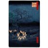 Plakát Plakát 61x91,5cm - Hiroshige - New Years Eve Foxfire