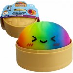 Kawaii Antistresový mačkací knedlíček Squishy Dumpling 8 5cm duhový – Sleviste.cz