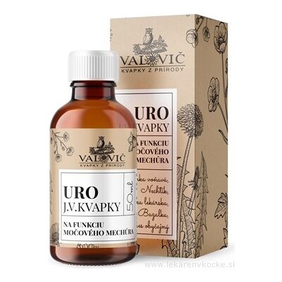 J.V Kapky URO na funkci močového měchýře 50 ml – Hledejceny.cz