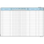 Optys 1260 Kniha příchodů a odchodů A4 nepropisovací 64 listů – Zboží Dáma