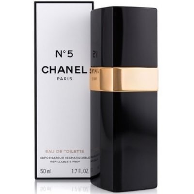 Chanel No.5 toaletní voda dámská 50 ml plnitelná – Zboží Mobilmania