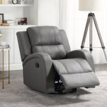 Autronic TV-4089 GREY manuální polohování potah šedá látka v dekoru kůže – Hledejceny.cz