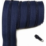 Zip spirálový tmavě modrý 5 mm metráž – Hledejceny.cz